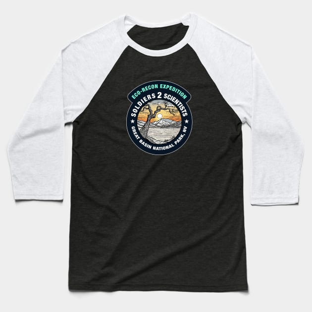 Soldiers 2 Scientists Expedition Baseball T-Shirt by Curious World
